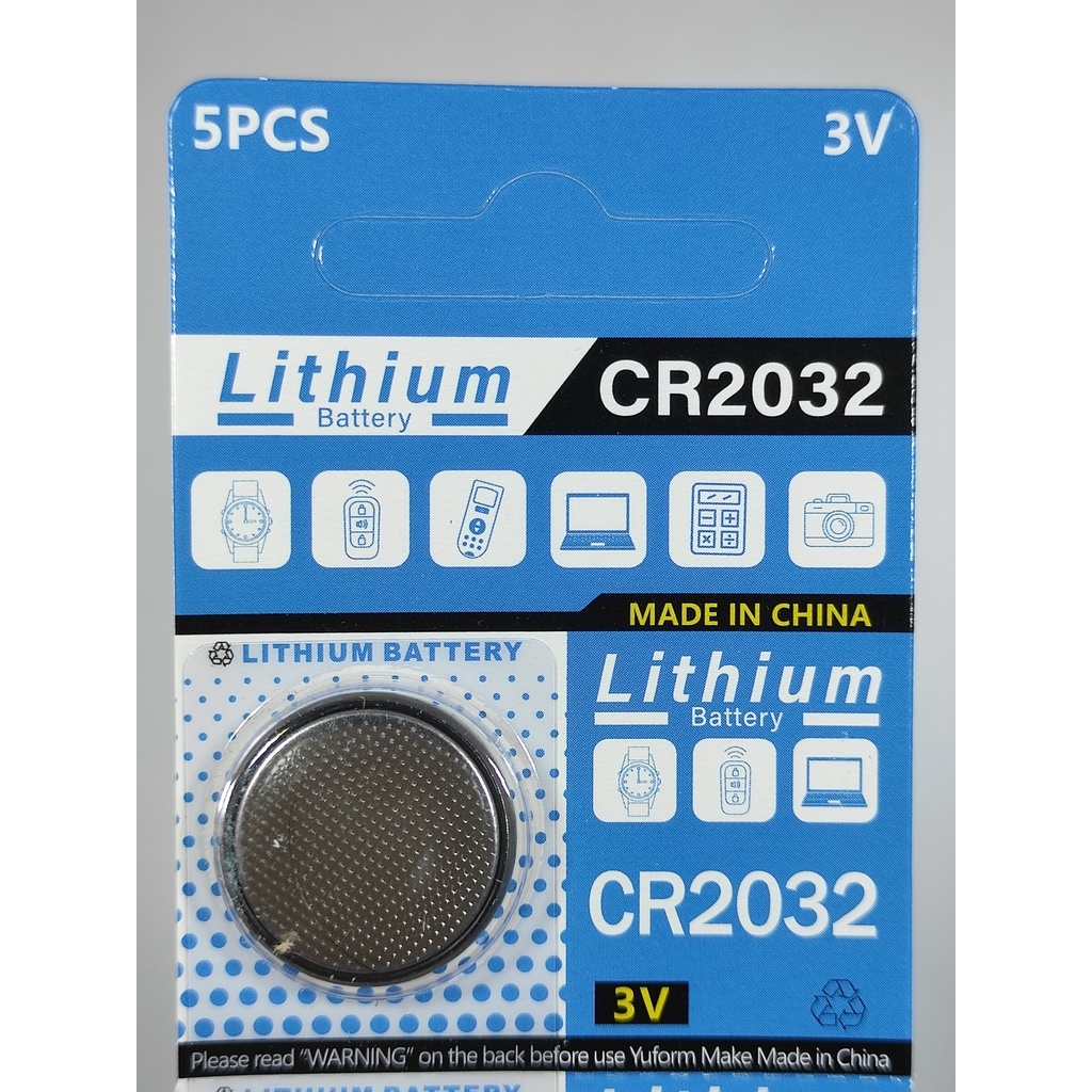 Pin Lithium CR2032 / CR2025 / CR2016 / CR1632 / CR1620 / CR1616 / CR1220 / CR2430 / CR2450 / LR41 / LR44 / LR1130 Giá Rẻ