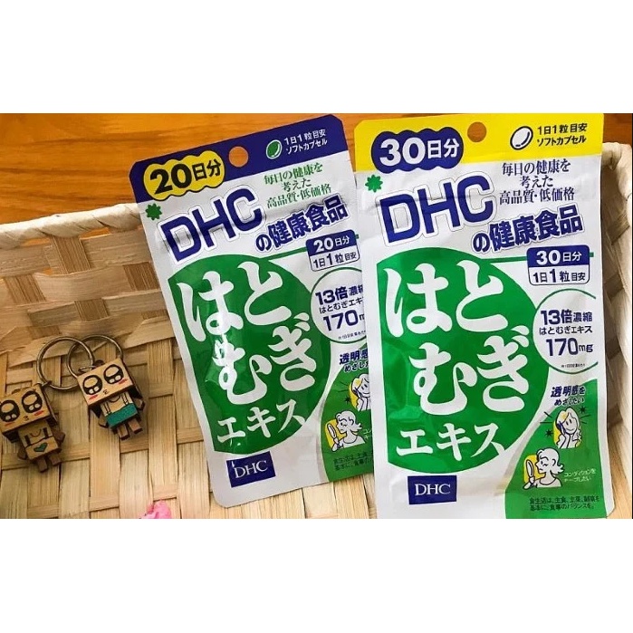 Viên uống làm sáng da chiết xuất ý dĩ DHC Coix Adlay Extract