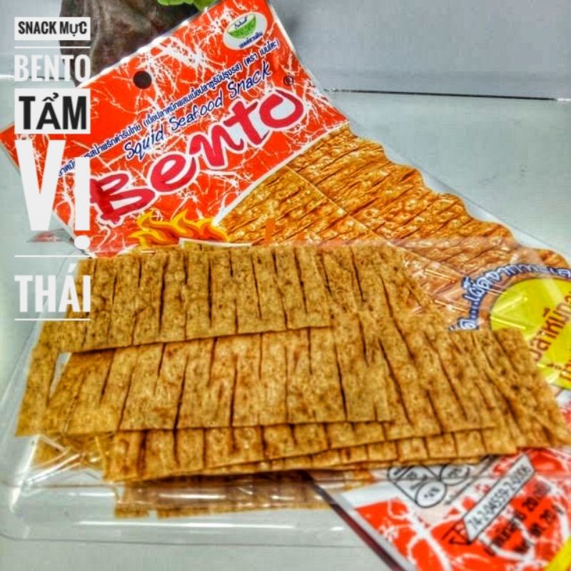 13 Gói mực bento thái lan / dây mực bento Cam