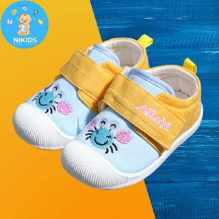 Giày tập đi bata con cá cho bé trai, bé gái