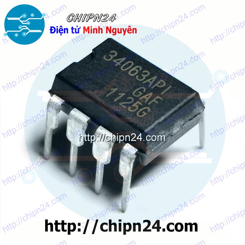 [3 CON] IC MC34063 AP1 DIP-8 (MC34063-AP1 MC34063-API 34063) (IC nguồn)