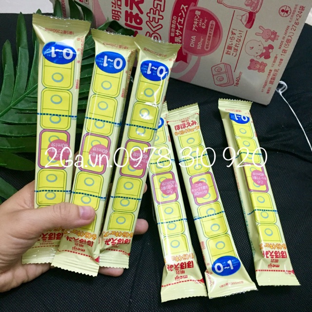 (Date dài)Sữa meiji thanh số 0 nội địa nhật,Sữa non công thức cho bé 0-1 tuổi