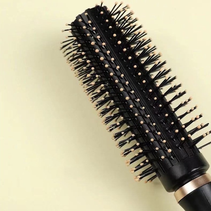Lược Tròn Sấy Tạo Kiểu Tóc Uốn Tóc Cao Cấp Black Gold