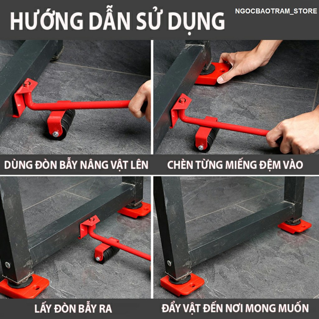 Dụng Cụ Nâng Và Hỗ Trợ Di Chuyển Đồ Đạc Thông Minh TABISO