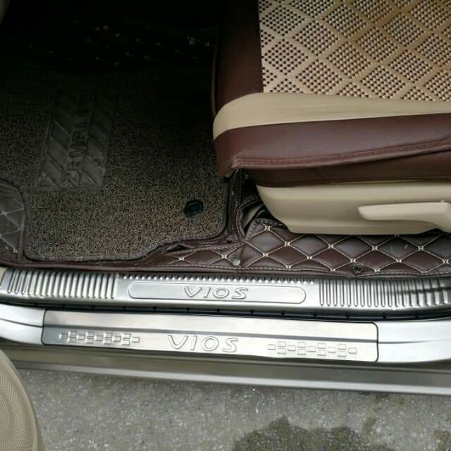 Ốp bậc trong ngoài TOYOTA VIOS 2019, 2021 (8 chi tiết)