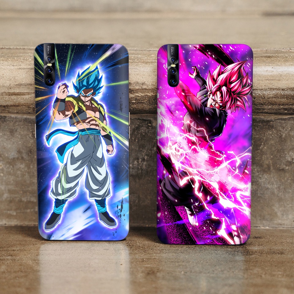 Miếng Dán Skin Điện Thoại In Hình Black Goku 2 - Dragon Ball Cho Ip X/ XS/ 11/ 11 Pro Max/ 12 Và Các Dòng Máy Android