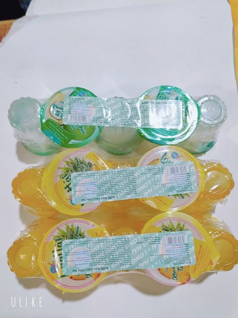 Thạch rau câu long hải  có 2 vị dứa và dừa