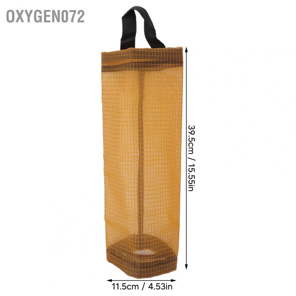 Oxygen072 Oxygen072 Túi đựng hàng tạp hóa Công suất lớn Polyester trong suốt bền bỉ Tiết kiệm không gian Giá đỡ túi rác cho nhà bếp