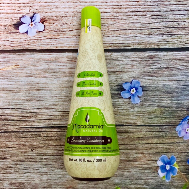 DẦU XẢ DƯỠNG ẨM SIÊU MƯỢT TÓC KHÔ MACADAMIA SMOOTHING CHÍNH HÃNG 300ml