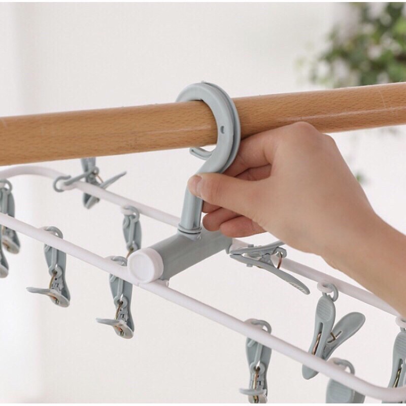 Móc chùm 12 kẹp treo đồ