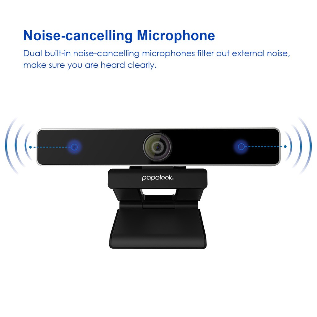 Webcam Pa920 Ultral Hd 2k Kèm Vỏ Bọc Và Micro Giảm Tiếng Ồn | BigBuy360 - bigbuy360.vn