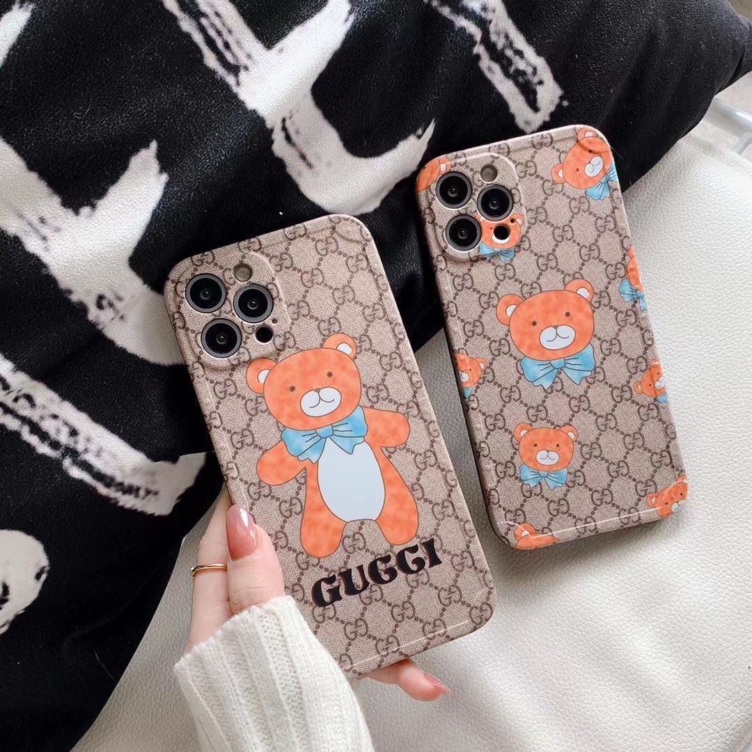 Ốp silicon Mềm Hình Gấu Đáng Yêu Cho Iphone 11 Pro Max 8 Plus 7 Xr Xs X 12 Pro Max Se 2020 | BigBuy360 - bigbuy360.vn