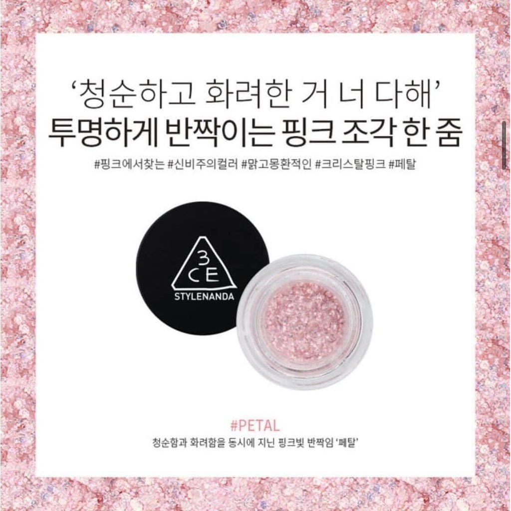 Nhũ Mắt 3CE Eye Switch Pot #Petal