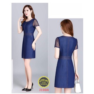 ĐẦM SUÔNG JEAN LỤA có size lớn