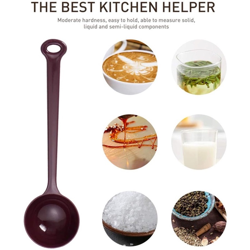 Muỗng Nhựa Đong Bột Cà Phê Tiện Dụng 20g 19cm