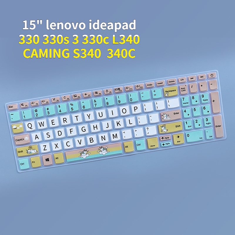 Ốp Bàn Phím Chơi Game Dành Cho Lenovo ideapad 330 330s 3 L340 15 "v330 15.6-inch ideapad 310-15 V730-15 7000-15 v330-15 ideapad 320-15 s340-15Il E5-Il / 30-15L / 30L / 30 Miếng Silicon Mềm Lót Bàn Phím Máy Tính