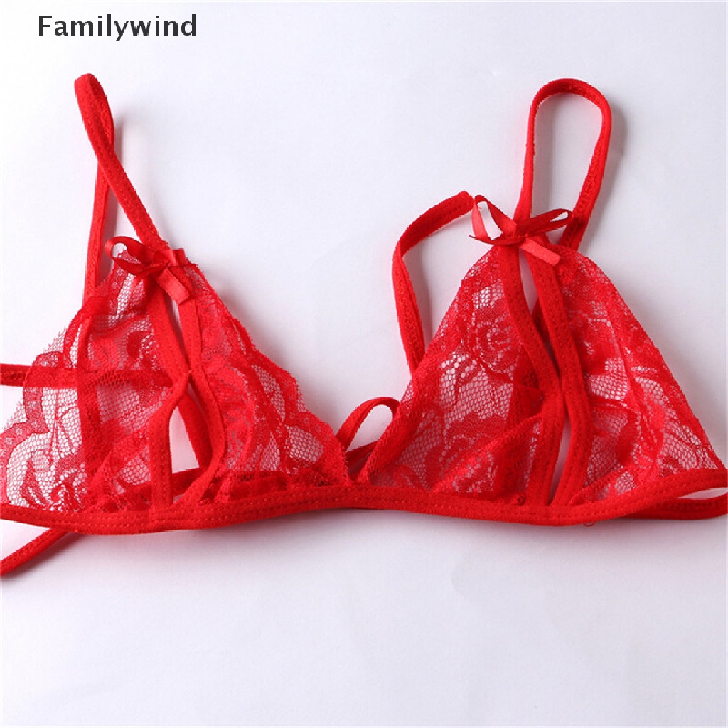 Set đồ lót áo ngực ren + quần lọt khe gợi cảm cho nữ
