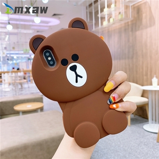 Ốp lưng gấu nâu Vivo Y50 Y30 S1 Y7S Y11 Y12 Y15 Y17 Y13 Y85 V9 Y93 Y91C V17 Y9S Y70S X21 UD Z5 X9 X9S V5 Plus Bìa Mềm Hàn Quốc Mới Gấu Teddy Nóng Dễ Thương Vỏ Điện Thoại