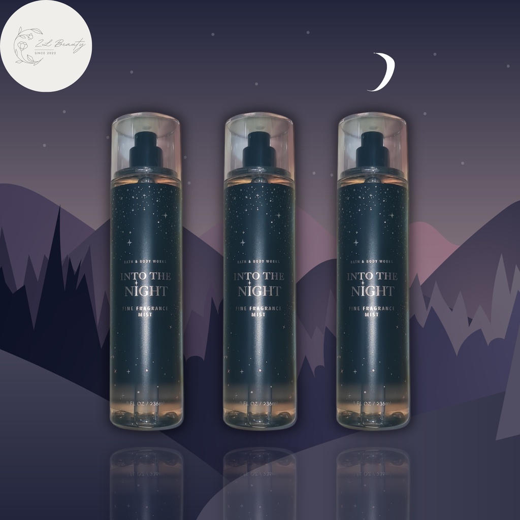 XỊT THƠM TOÀN THÂN BATH & BODY WORKS - BODY MIST INTO THE NIGHT 236ML
