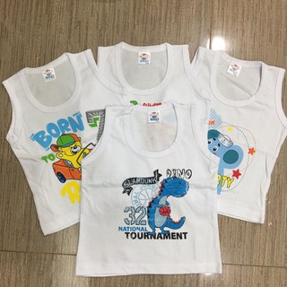 Áo ba lỗ trắng minas