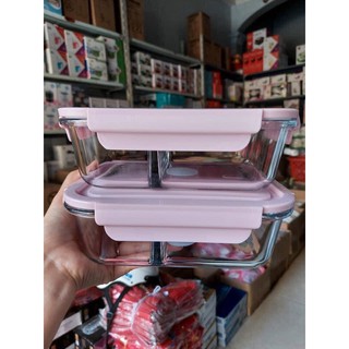 Hộp Cơm Thuỷ Tinh 3 Ngăn 1000ml
