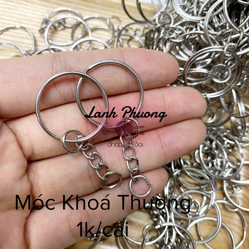 Móc Khoá Tròn Thường, Móc Khoá Tròn Làm Chìa Khoá