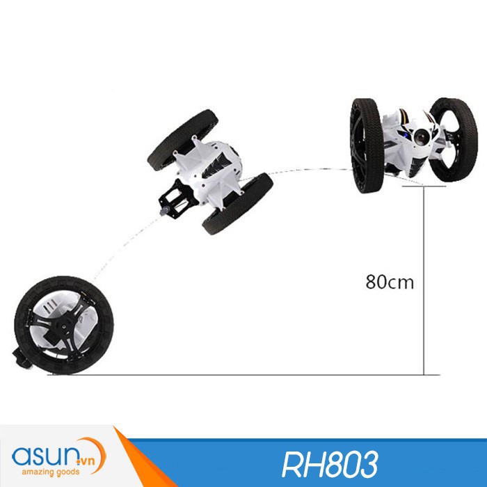 Xe Điều Khiển Từ Xa Nhún Nhảy RH803 Vượt Địa Hình Bounce Car 2.4Ghz