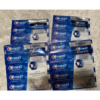KEM ĐÁNH RĂNG CREST 3D ADVANCE TRIPLE WHITE-MỸ