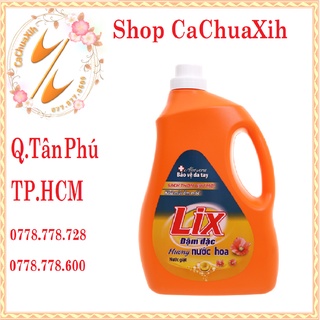 nước giặt Lix đậm đặt hương nước hoa 3,46L