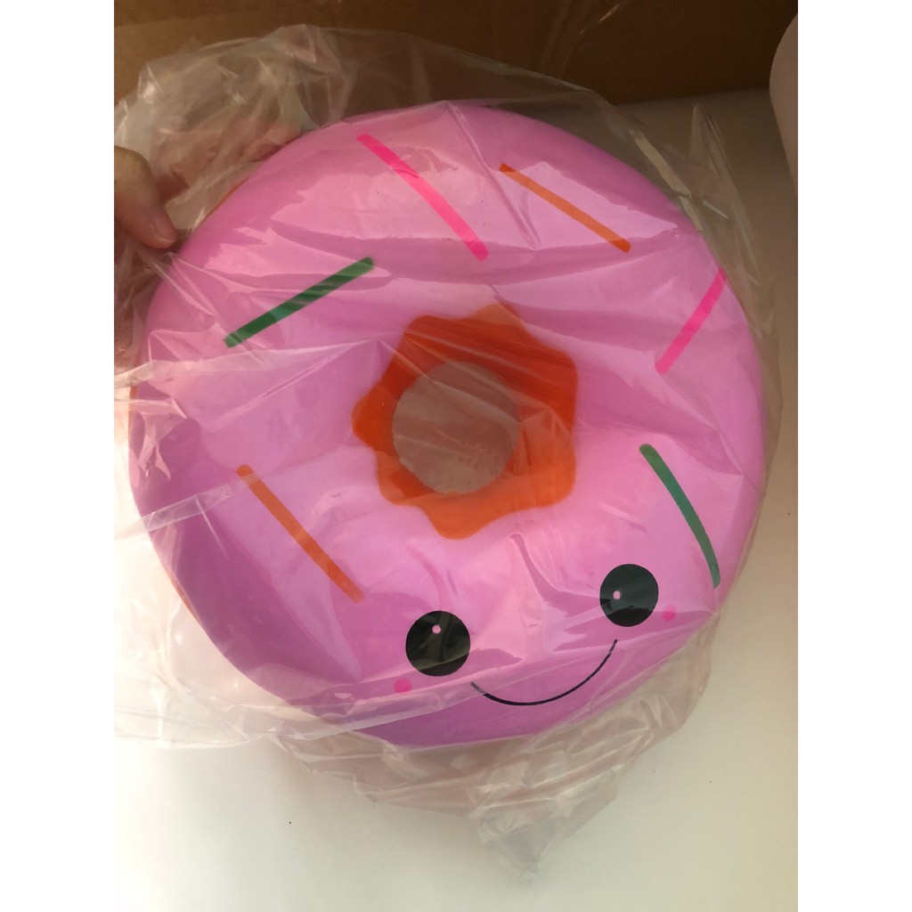 Đồ chơi Squishy bánh kem donut donus tròn đại khổng lồ sáng tạo ngộ nghĩnh