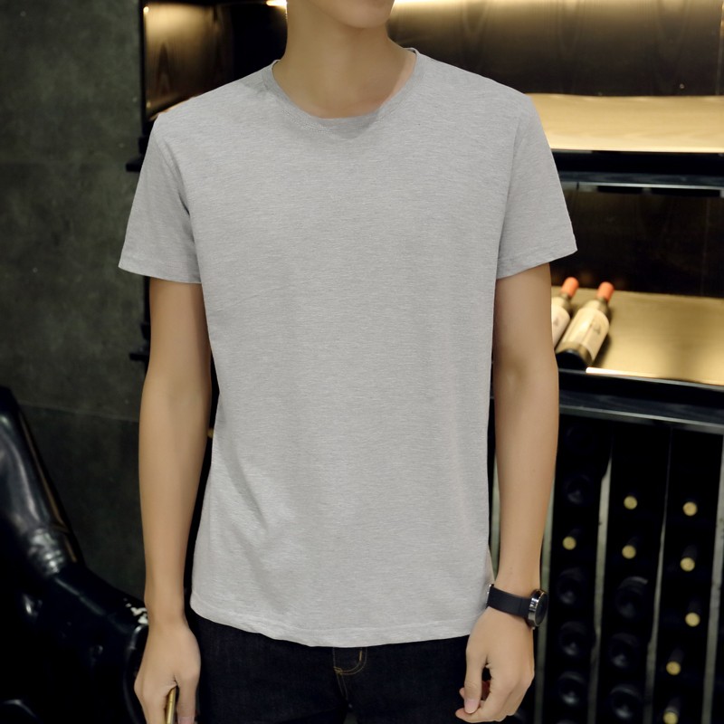 Áo thun nam ngắn tay cổ tròn dáng slimfit, chuẩn thiết kế hàn quốc, cực tôn dáng, lịch sự, trẻ trung (ACT) | BigBuy360 - bigbuy360.vn