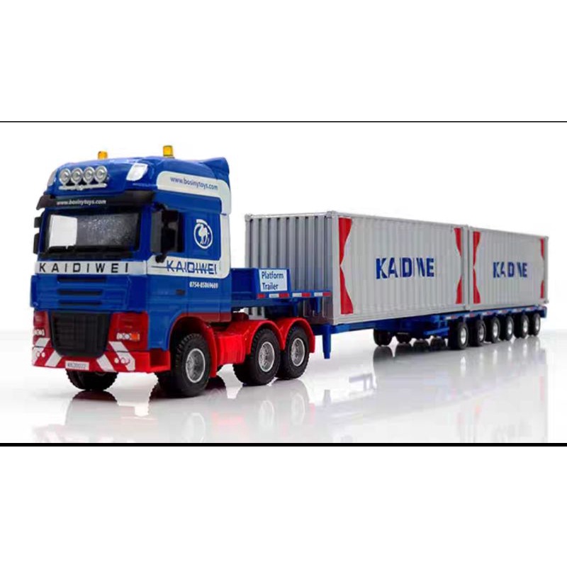 Xe mô hình container hợp kim 1:50