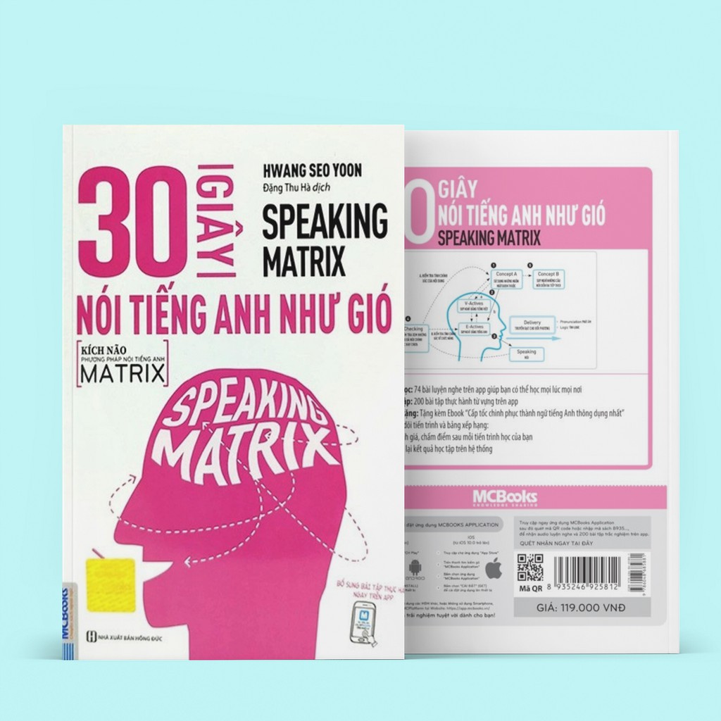 Sách - Speaking Matrix - 30 Giây Nói Tiếng Anh Như Gió