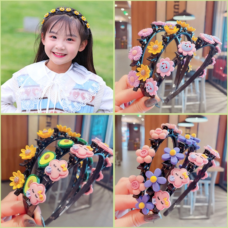 Băng Đô Đội Đầu Họa Tiết Hoa Thời Trang Sành Điệu Cho Nữ