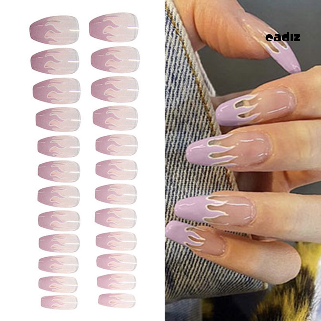 Bộ Móng Tay Giả Bằng ABS Thân Thiện Với Môi Trường Cho Nữ