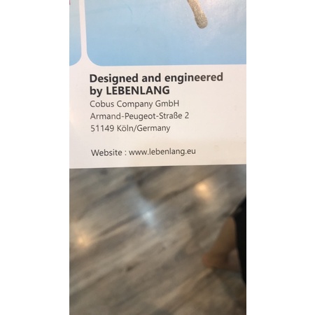 Chính hãng Cầu là chân cao Lebenlang LBB363- thương hiệu Đức