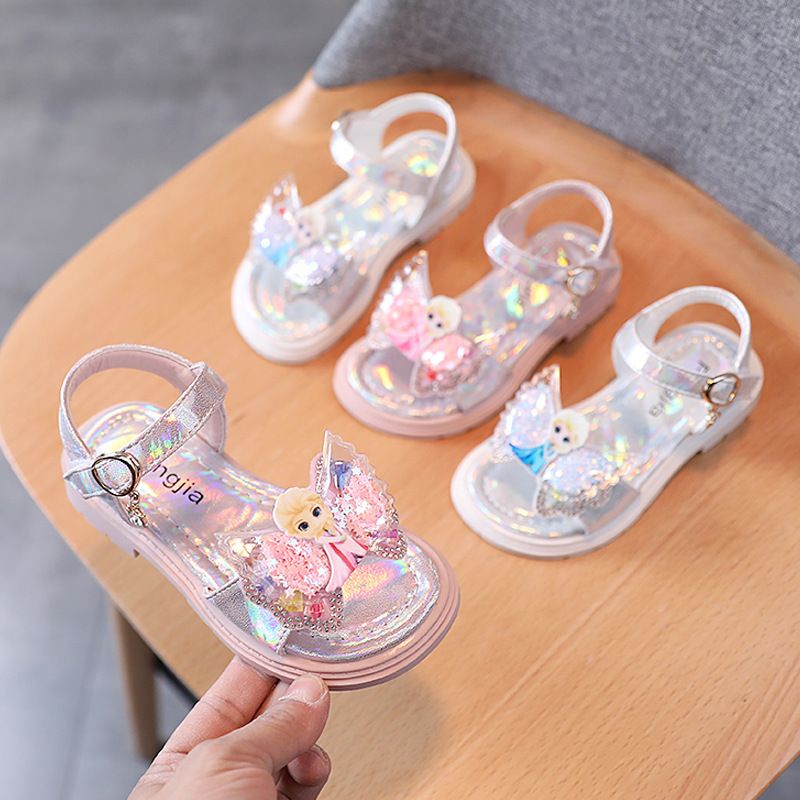 sandal elsa, xăng đan bé gái công chúa xinh xắn