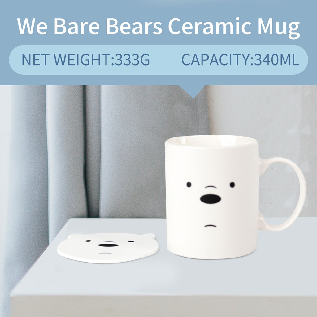 Cốc sứ We Bare Bears x Miniso | BigBuy360 - bigbuy360.vn