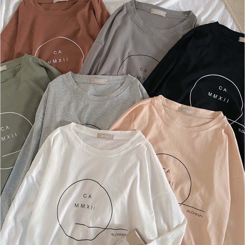 Áo pull dài tay chất cotton