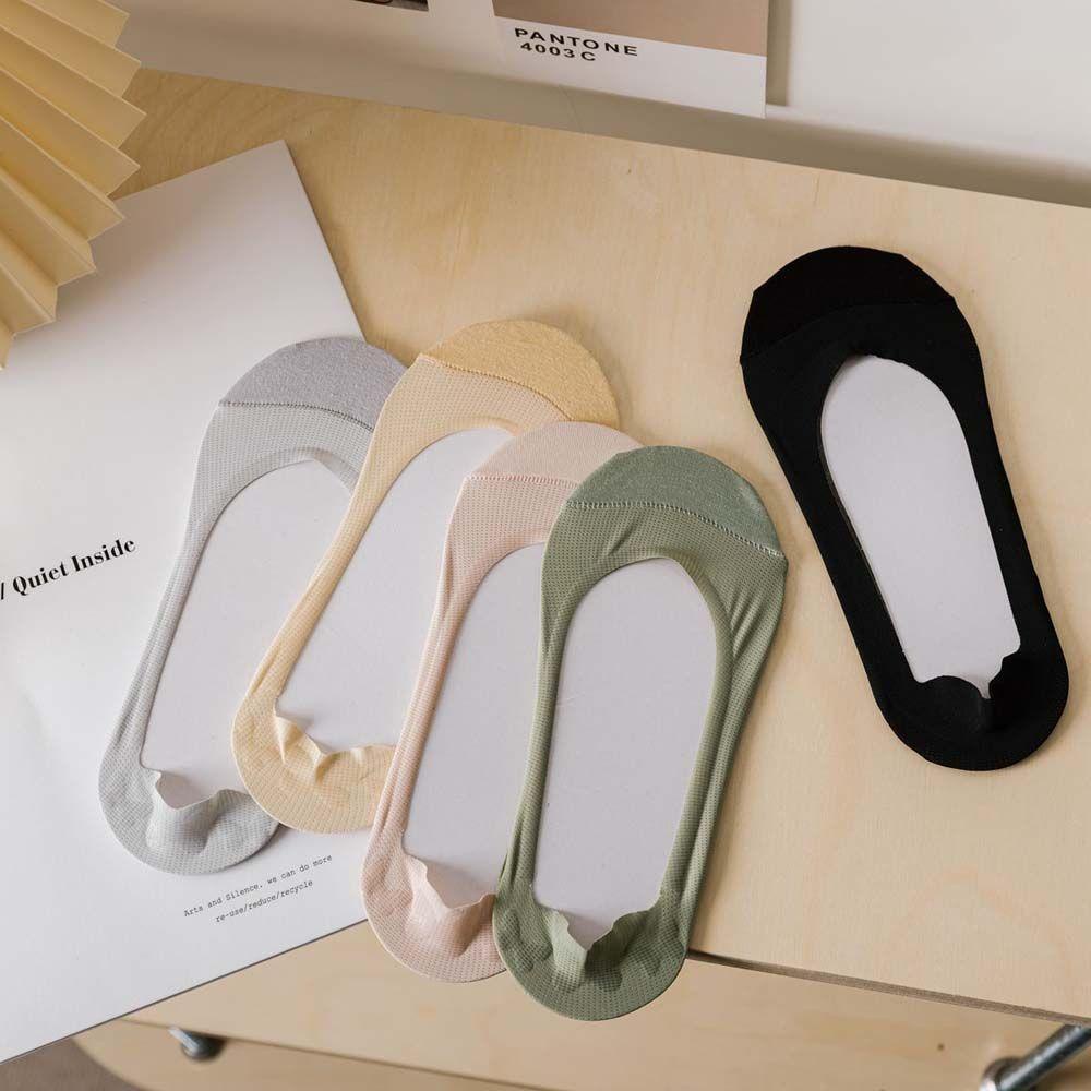 Vớ Rỗng Vô Hình Thoáng Khí Chống Trượt Miệng Nông Thời Trang Mùa Hè Cho Nữ