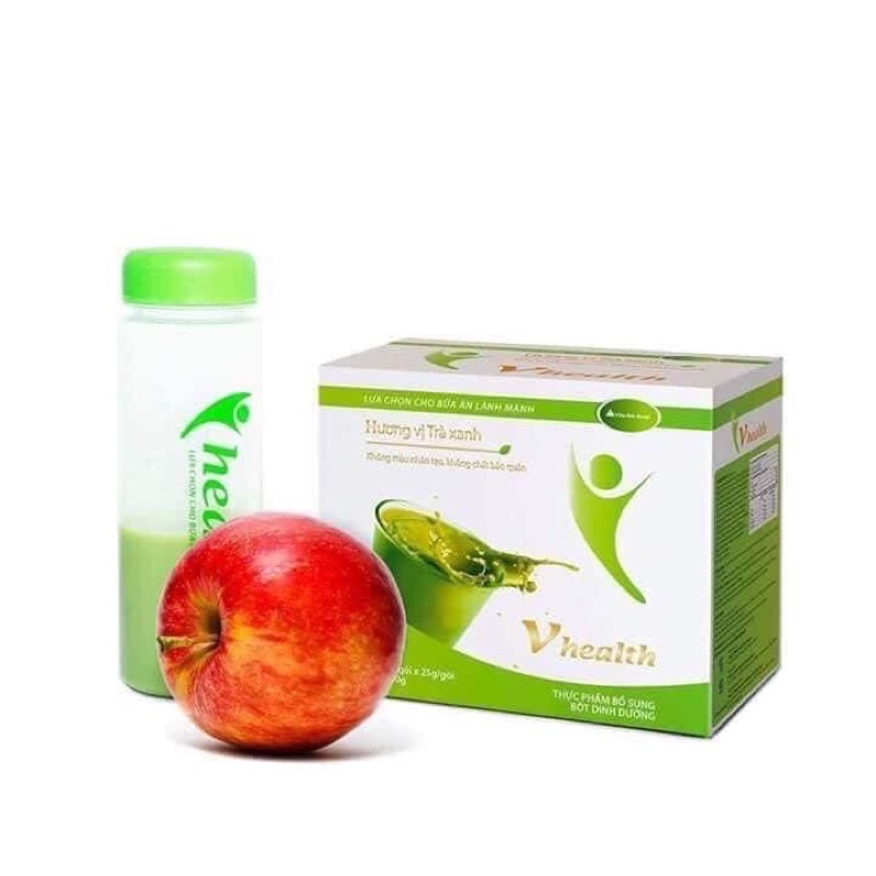 Vhealth Trà xanh vs Socola