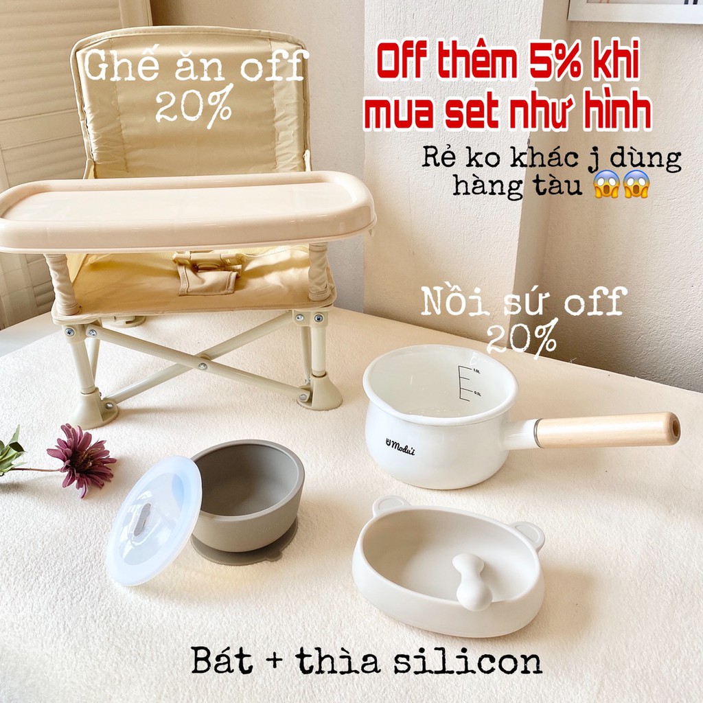 Nồi nấu cháo chậm Bear 0,8L 4in1 Ninh, Hầm, Hấp Cách Thủy - HÀNG CHÍNH HÃNG