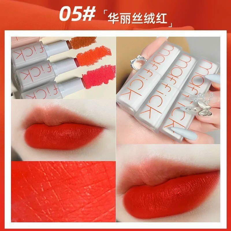 Son thỏi Maffick nội địa Trung chất son lì, mềm, mịn cho bạn bờ môi quyến rũ | BigBuy360 - bigbuy360.vn