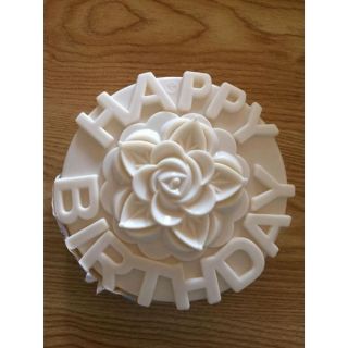 KHUÔN  RAU CÂU  HOA HỒNG HAPPY BIRTHDAY  20cm