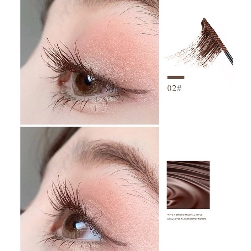 [Hàng mới về] Mascara sợi tơ 3d KISS BEAUTY kháng nước chống nhòe lâu trôi