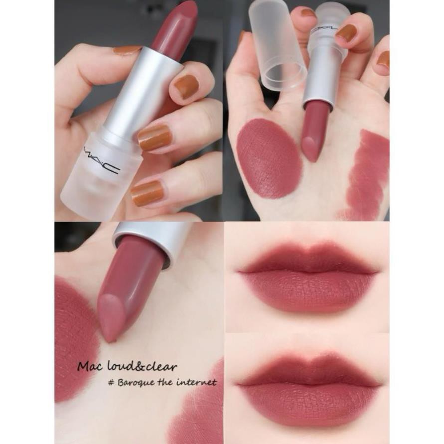 {FREESHIP TOÀN QUỐC} Son MAC Loud And Clear_Son Mac Limited Sugar Data_Sugar Cameo_Phiên Bản Mùa Xuân 2020 | BigBuy360 - bigbuy360.vn