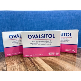 Combo 3 hộp Ovalsitol 1000mg - Giải pháp cho hội chứng đa nang buồng trứng, tăng khả năng có thai