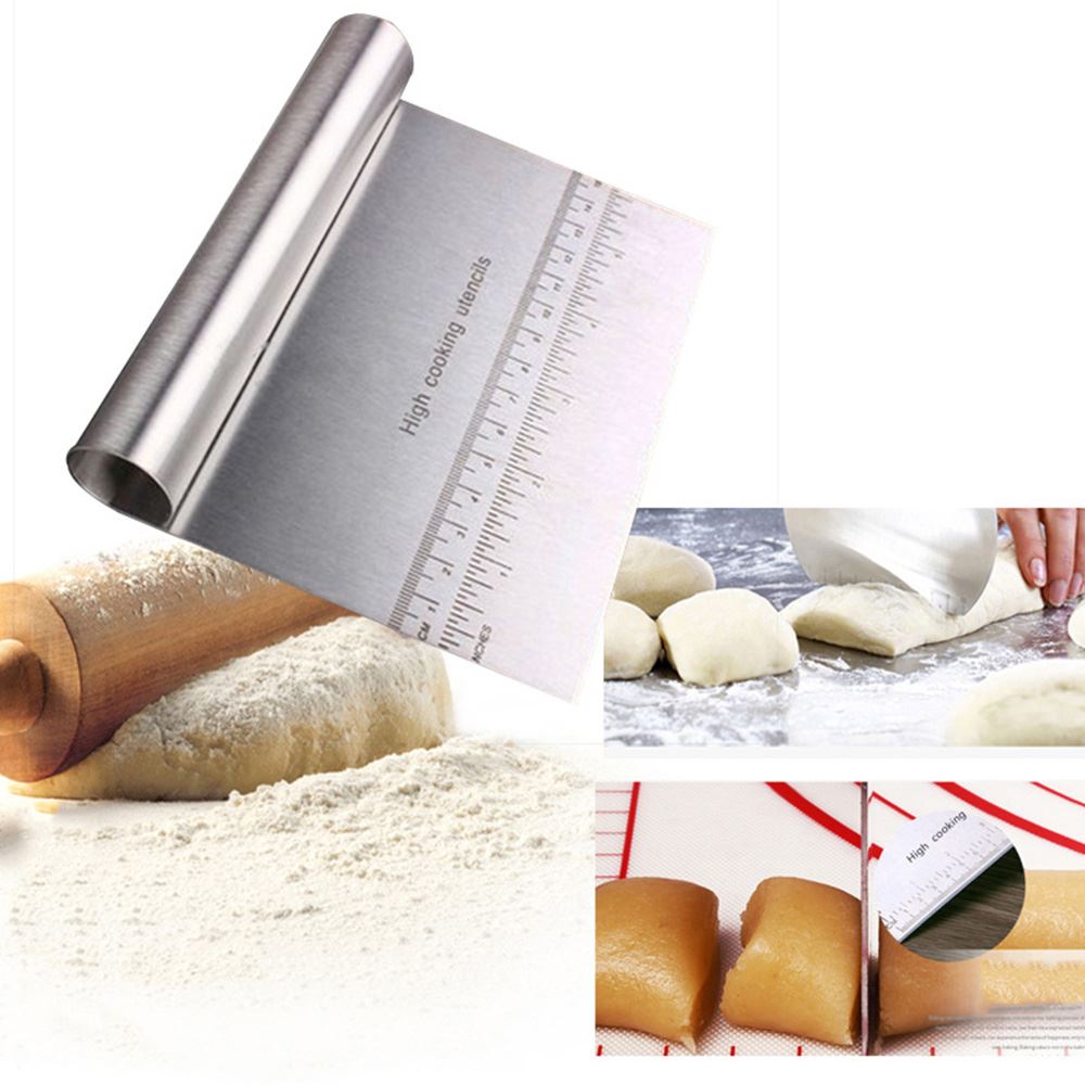 Dụng Cụ Vét Bột Mì ANAEAT Bằng Thép Không Gỉ Dùng Làm Bánh Ngọt / Pizza Cho Nhà Bếp