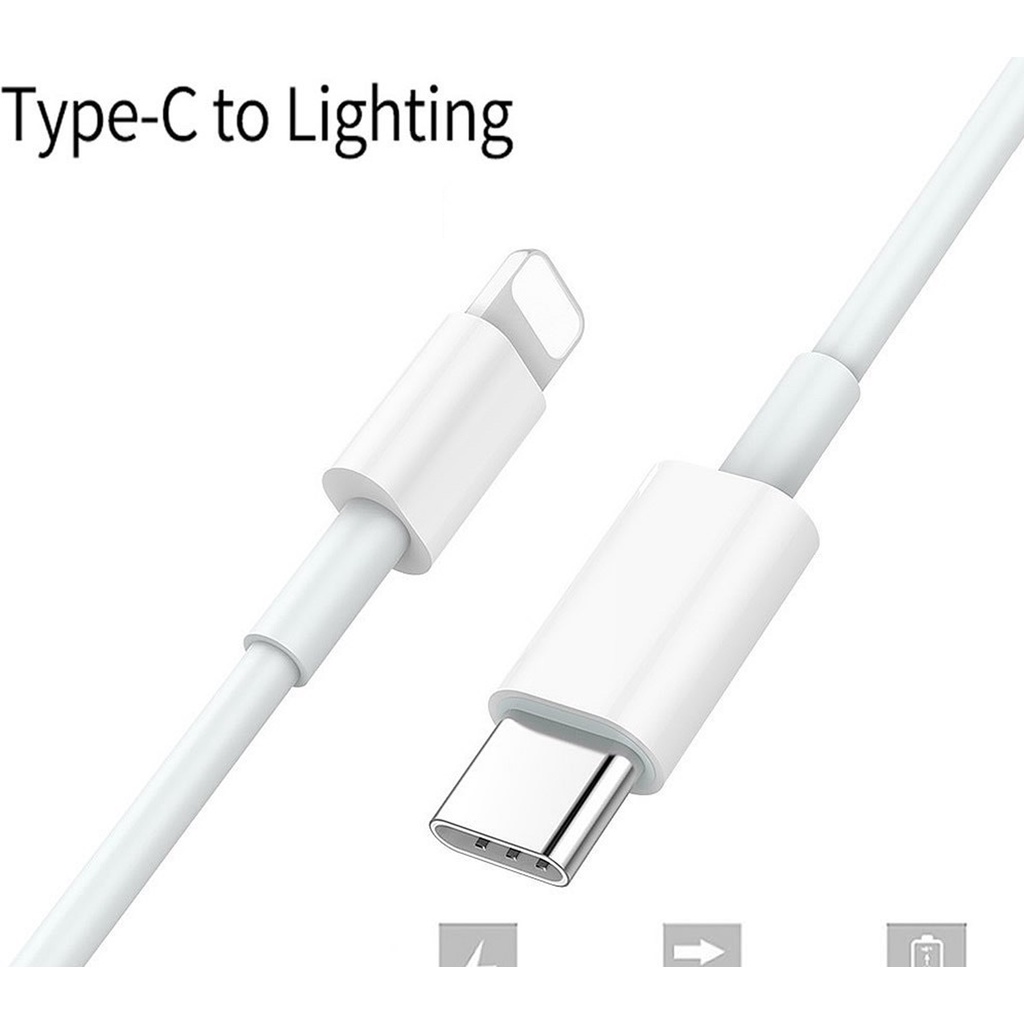 Sạc nhanh 20W USB C To Lightning dùng cho IP, Công Nghệ PD sạc nhanh không nóng máy, BH 12 tháng