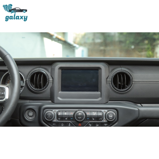 Bộ 4 Viền Lỗ Thông Khí Bằng Sợi Cacbon Cho Jeep Wrangler Jl Jt 18+